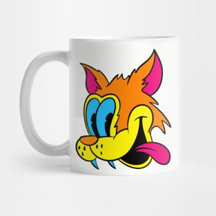 Psychedelic Cat Mug